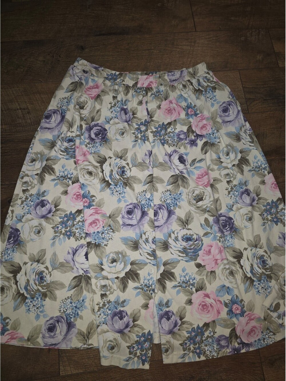 Floral maxi skirt